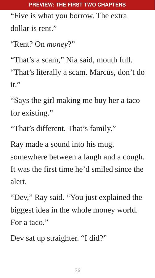 Book 1 preview: the first two chapters, page 36