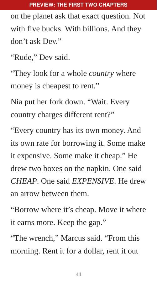 Book 1 preview: the first two chapters, page 44