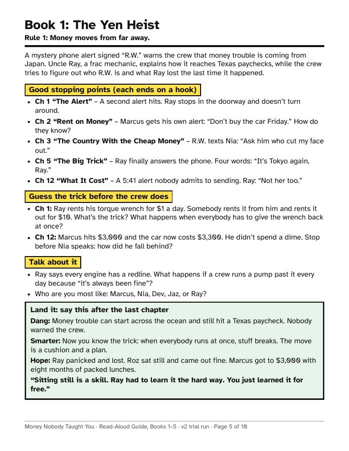 Teacher Guide: sample pages, page 6